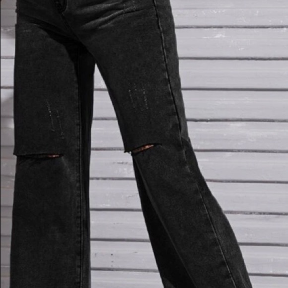 SHEIN | Jeans | Black Boyfriend Jeans 